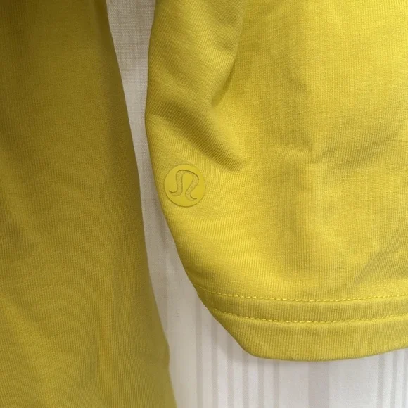 Lululemon All Yours Cropped Hoodie in Soleil - Picture 4 of 5